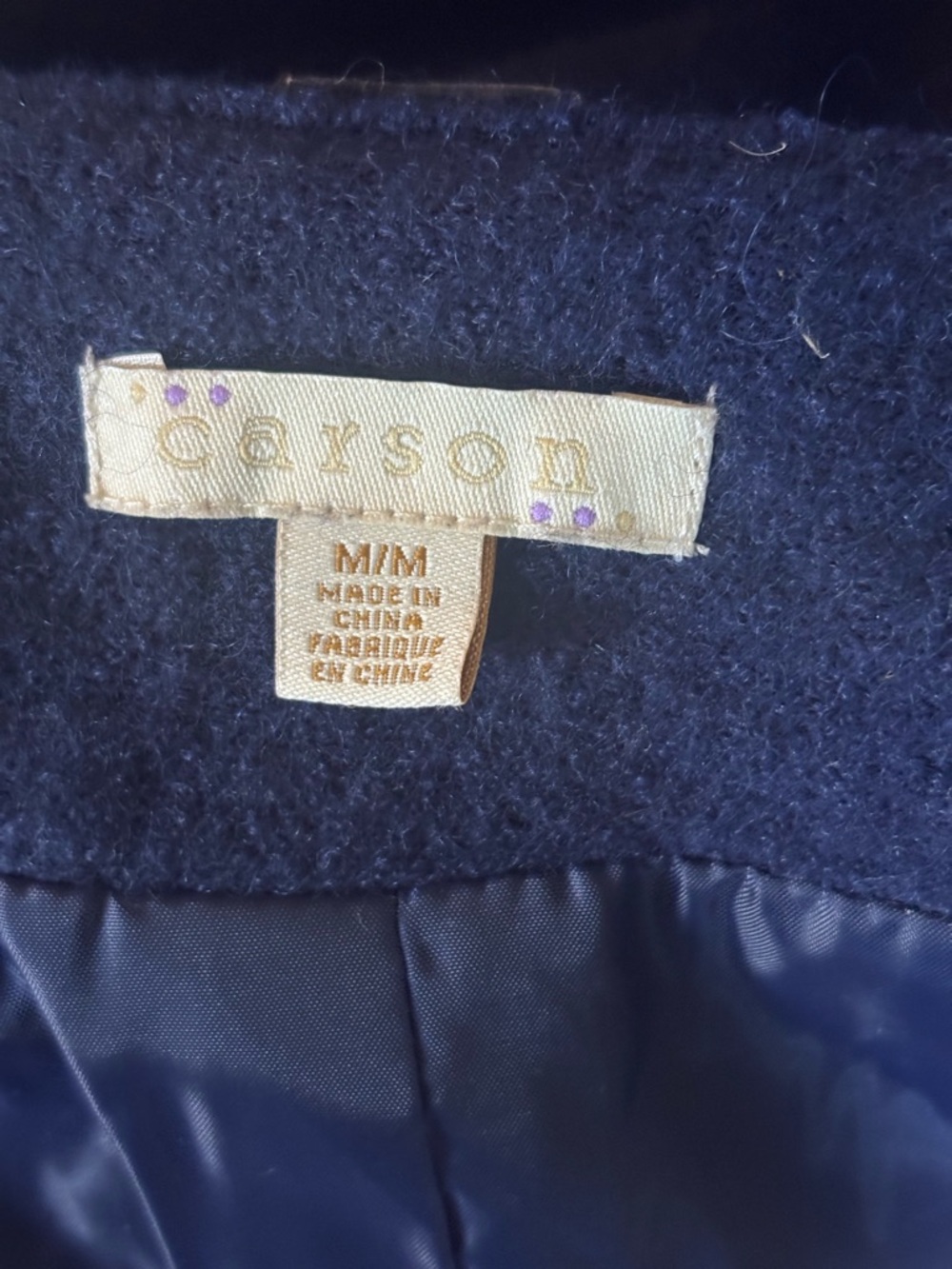 Carson boiled wool jacket - Picture 5 of 7